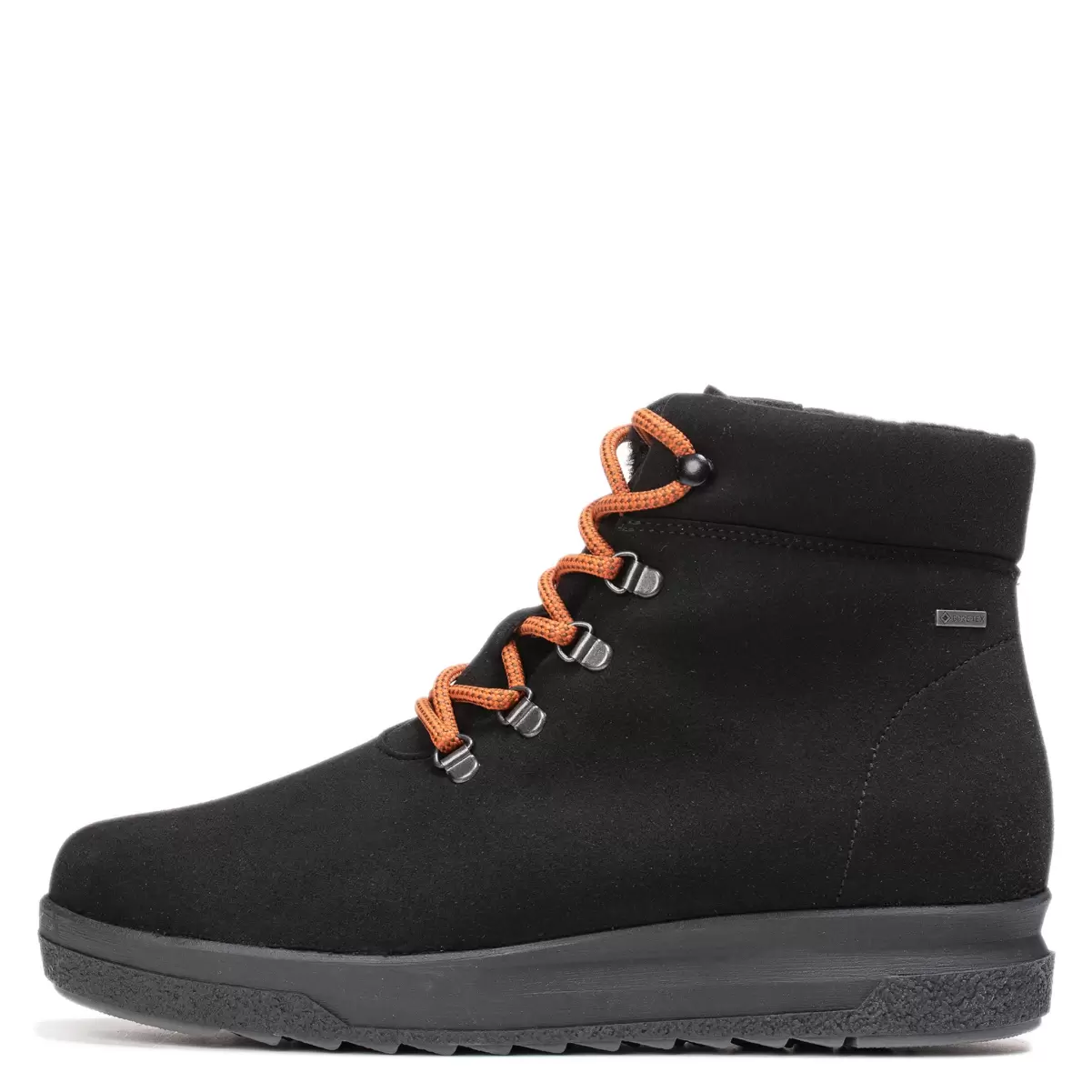 Pomarfin Oy Käpälä Men’s Vegan Gore-Tex® Winter Sneaker Winter Boots Black Micro Suede Men