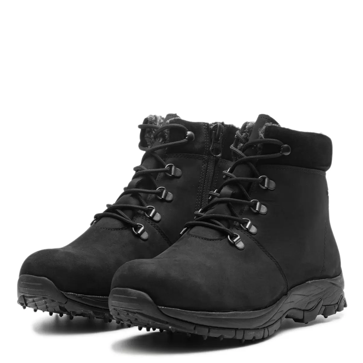 Men Winter Boots Kokko Men's Pomar+ Gore-Tex Spike Winter Boots Pomarfin Oy Black Waxy/Partel.l/Spike Sole - 2
