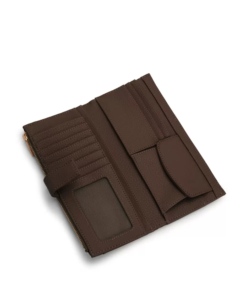 Motiv Vegan Wallet - Purity Chocolate Matt & Nat Women Seamless Wallets - 2