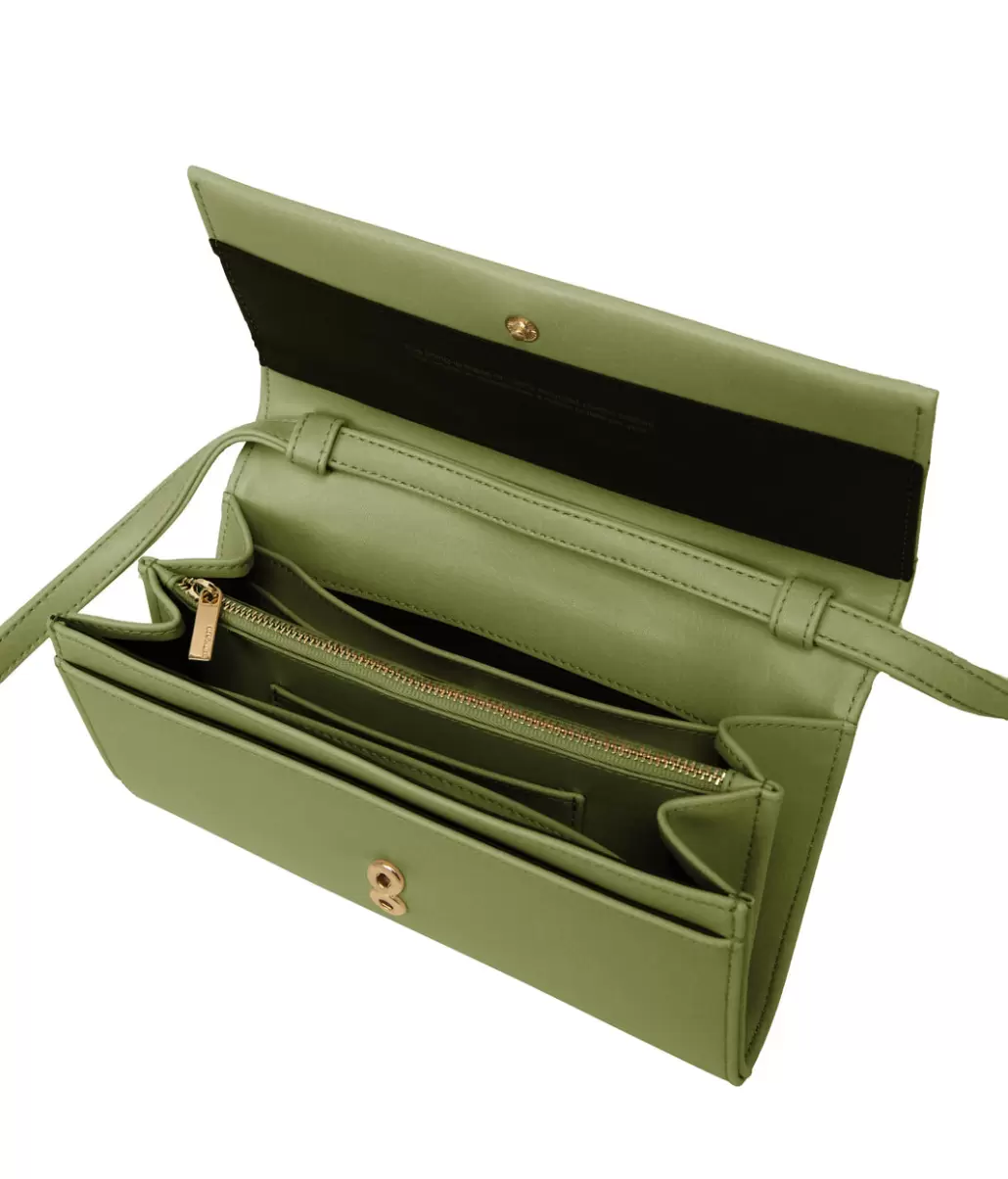 Lette Vegan Wallet Crossbody Bag - Vintage Frog Quick Wallets Women Matt & Nat - 3