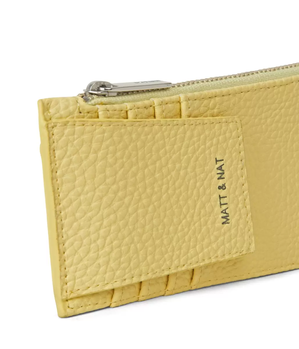 Women Wallets Tailor-Made Gratz Vegan Wallet - Purity Daffodil Matt & Nat - 3