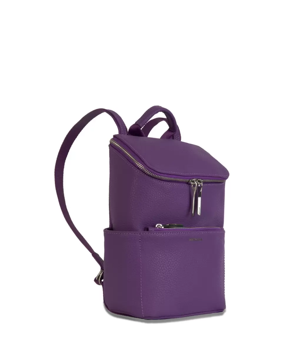 Violet Backpacks Women Bravesm Small Vegan Backpack - Purity Matt & Nat Innovative - 3