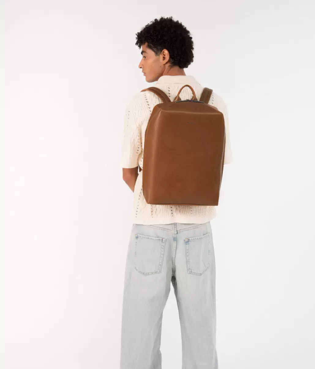 Olive Bremen Vegan Backpack - Vintage Women Matt & Nat Modern Backpacks - 1