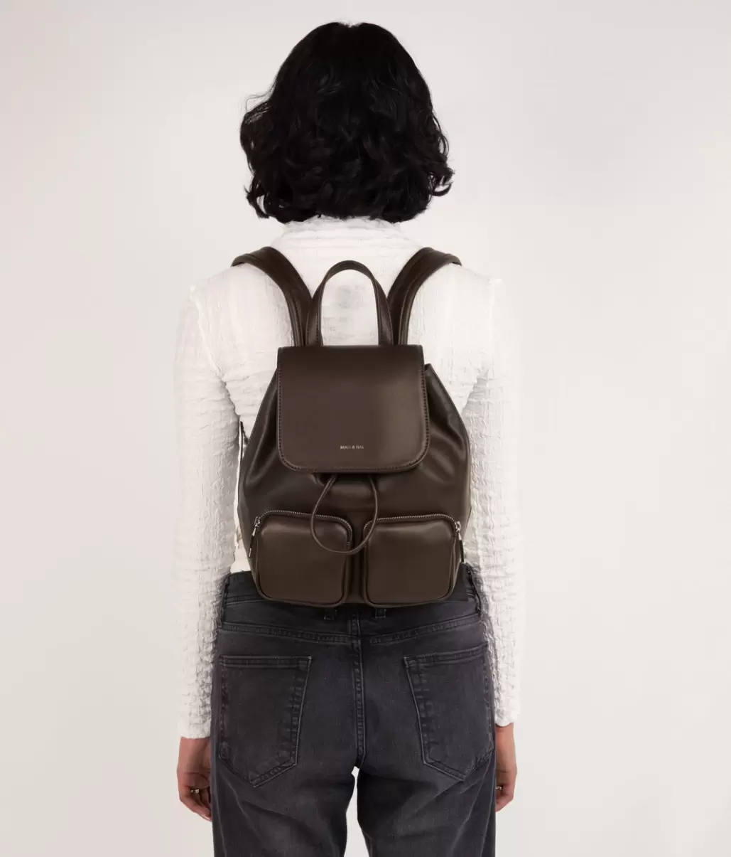Backpacks Quality Women Matt & Nat Black Tatum Vegan Backpack - Sol - 1