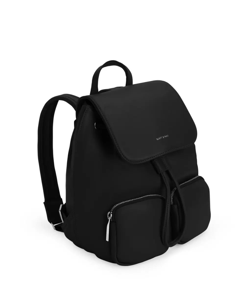 Backpacks Quality Women Matt & Nat Black Tatum Vegan Backpack - Sol - 2