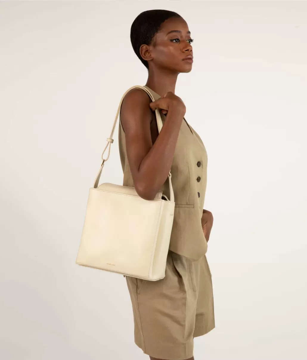 Reliable Loro Vegan Shoulder Bag - Vintage Matt & Nat Shoulder Bags Vanilla Women - 1