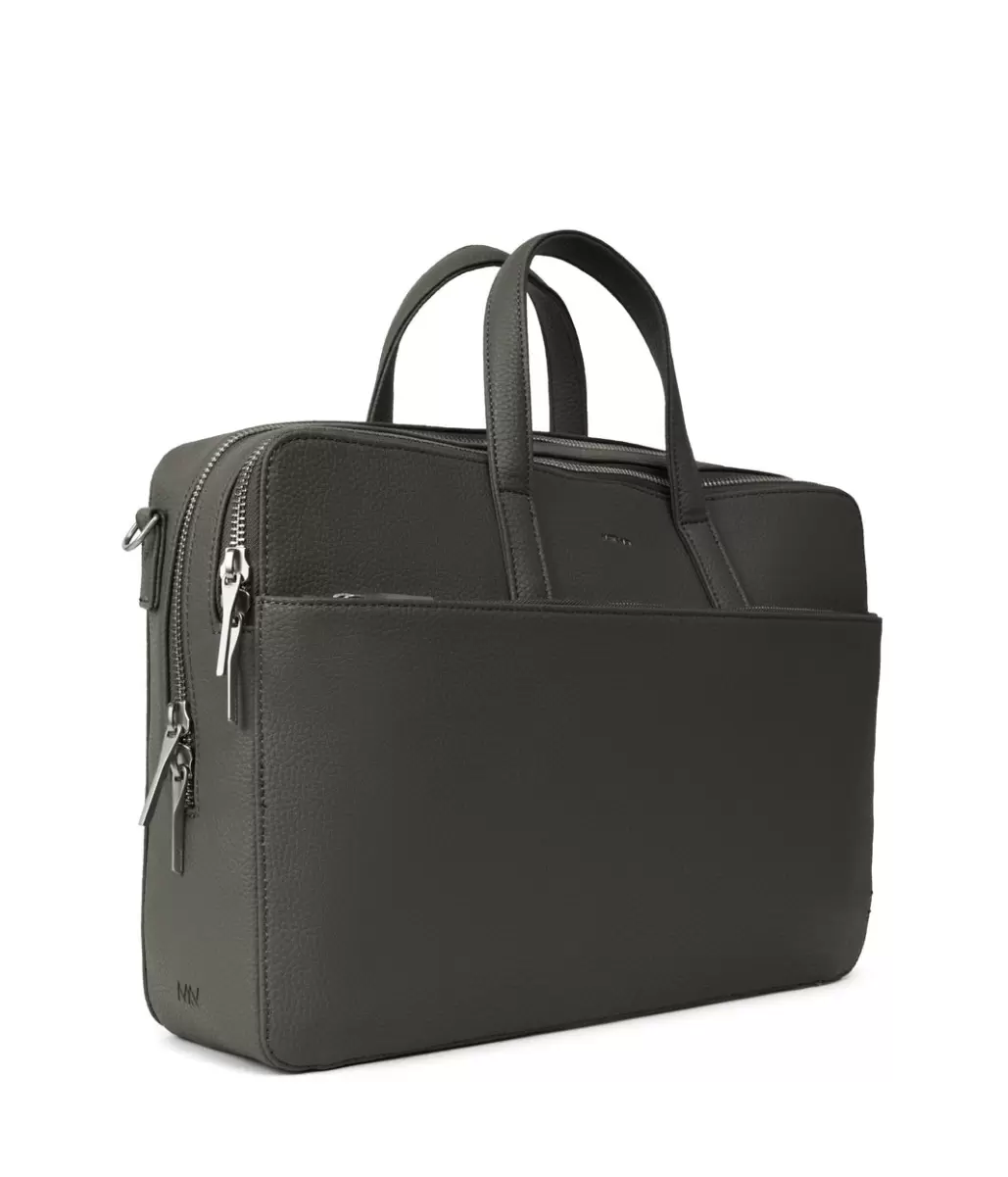Women Matt & Nat Tailor-Made Briefcases Tom Vegan Briefcase - Purity Shade - 3