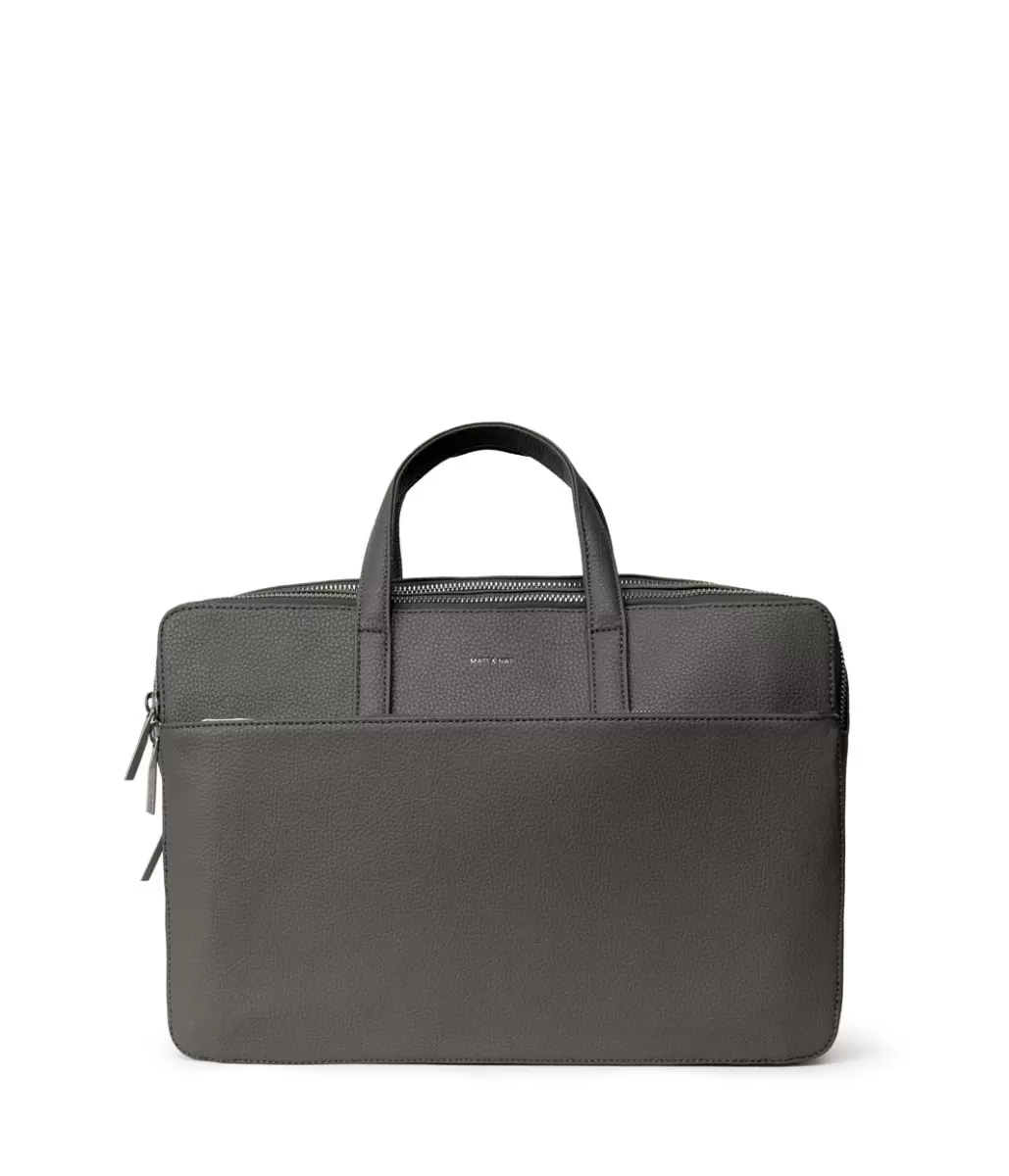 Women Matt & Nat Tailor-Made Briefcases Tom Vegan Briefcase - Purity Shade