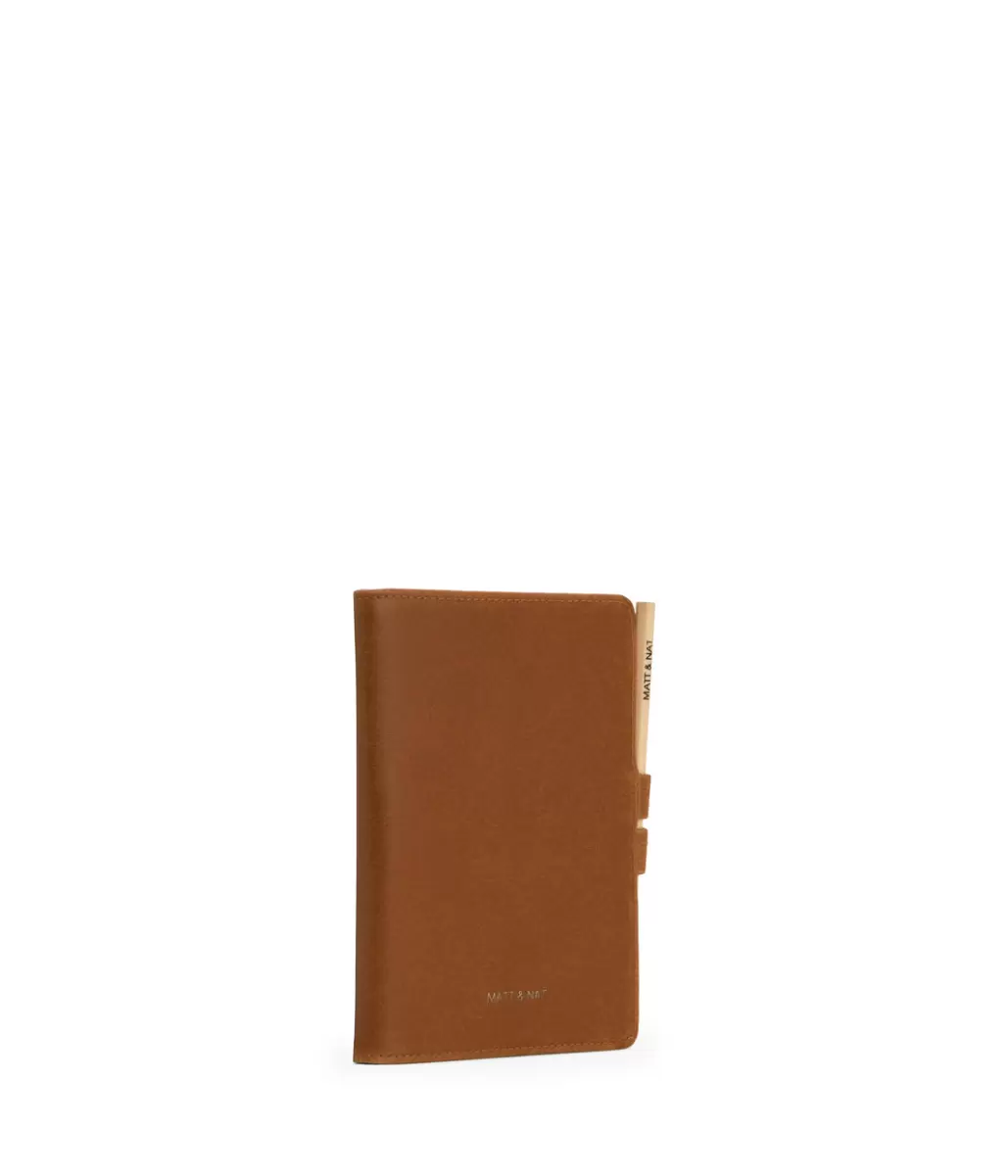 Magistralsm Small Vegan Notepad Cover - Vintage High-Quality Women Sleeves Matt & Nat Chili - 1