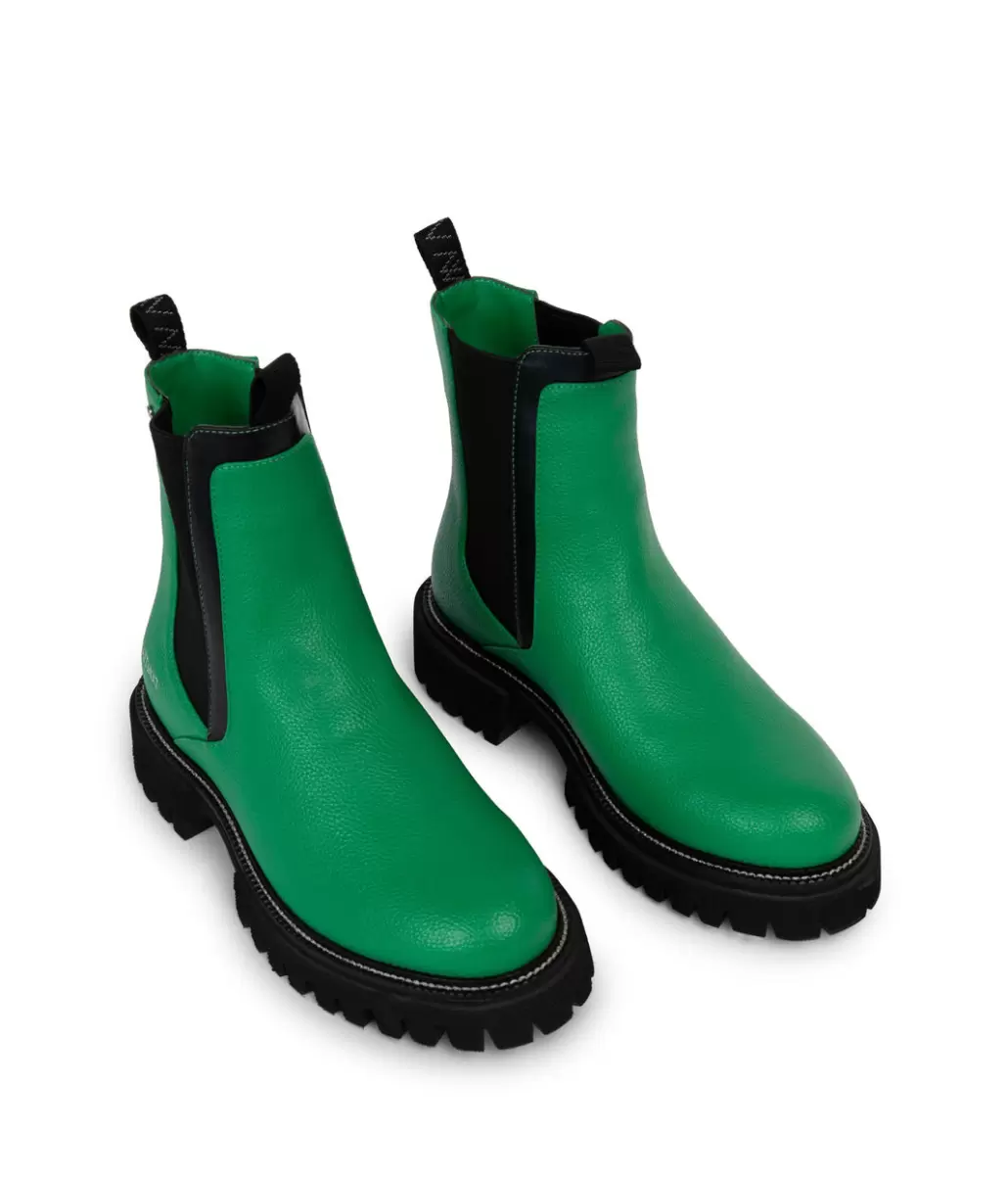 Time-Limited Discount Women Zuke Women's Vegan Chelsea Boots Green Boots Matt & Nat - 3
