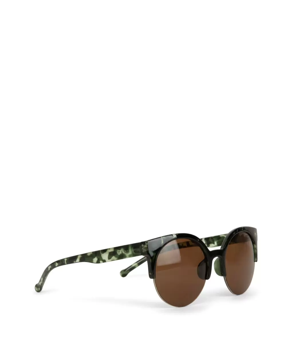 Ingenious Green Matt & Nat Women Overt-2 Recycled Clubmaster Sunglasses Sunglasses - 2