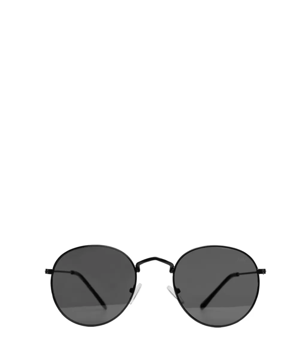 Tolli Round Sunglasses Blkblk Sunglasses Women Matt & Nat Energy-Efficient