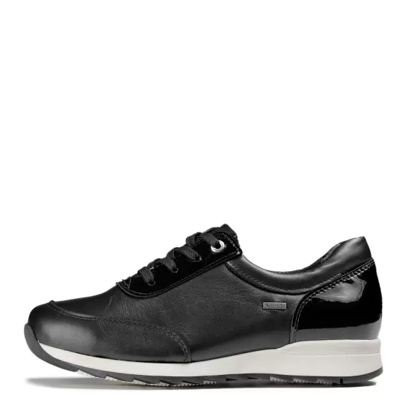 Sneakers Pomarfin Oy Black Nappa/Black Lack(Wht S) Women Kuisma Women´s Pomar+ Gore-Tex® Sneakers
