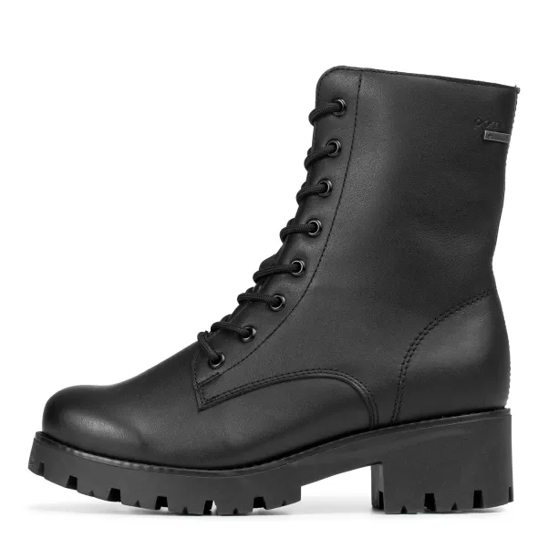 Varjo Women's Gore-Tex® Ankle Boots Heeled Women Pomarfin Oy Black Nappa