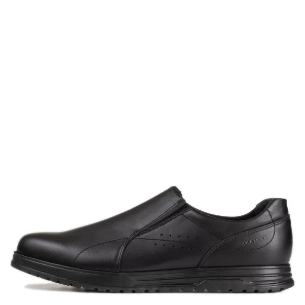 Naakka Men's Casual Loafers Pomarfin Oy Men Sneakers Black Nappa/Black Sole