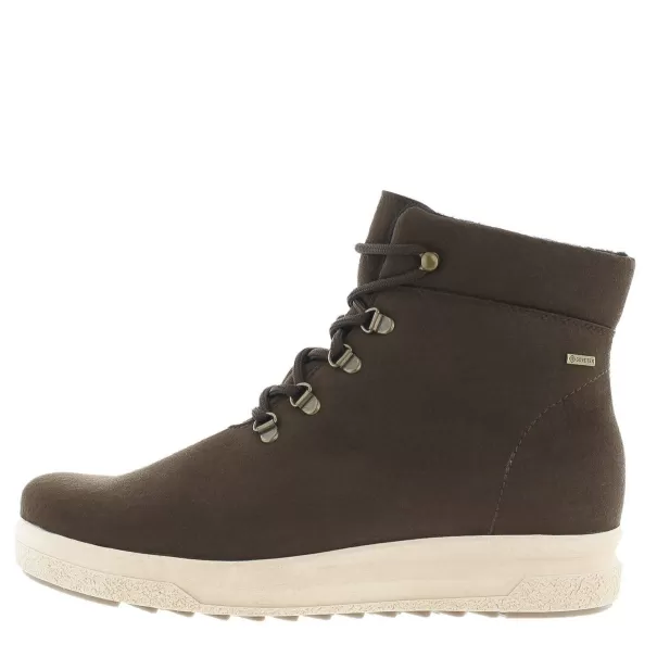 Pomarfin Oy Winter Boots Käpälä Men’s Vegan Gore-Tex® Winter Sneaker Bark Micro Suede Men