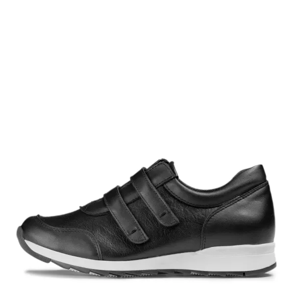 Outlet Risu Women´s Stretch Sneaker Unisex Pomarfin Oy Black Nappa/Strech Nappa,Wht S