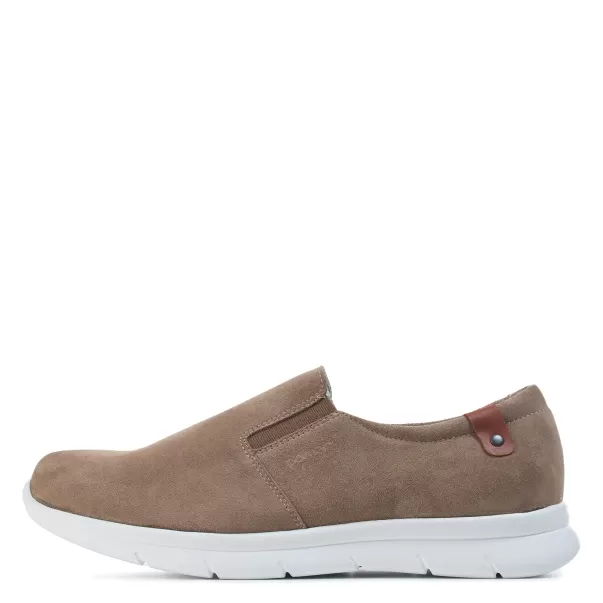 Sand Suede/White Sole Pomarfin Oy Unisex Outlet Silmu Men´s Slip-On Sneaker