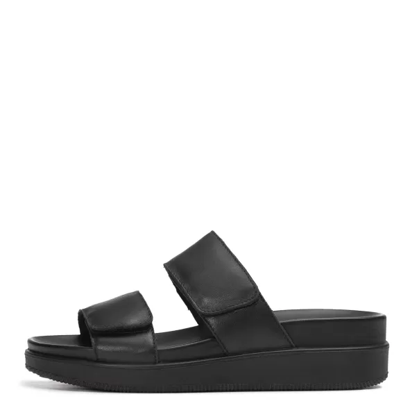 Outlet Helle Women's Sandals Pomarfin Oy Unisex Black Leather