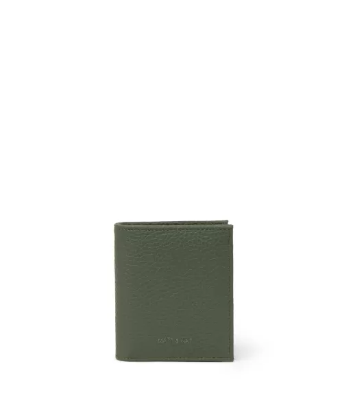 Women Matt & Nat Forest Gio Vegan Folded Wallet - Purity Sleek Wallets