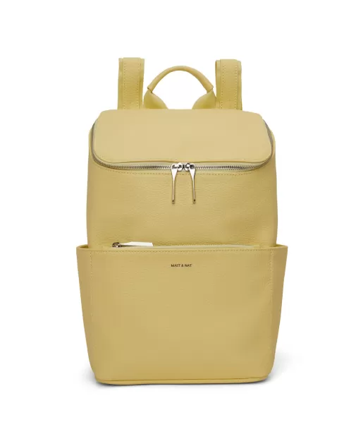 Brave Vegan Backpack - Purity Backpacks Women Durable Daffodil Matt & Nat