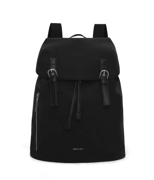 Backpacks Matt & Nat Streamlined Theo Vegan Backpack - Canvas Black Women