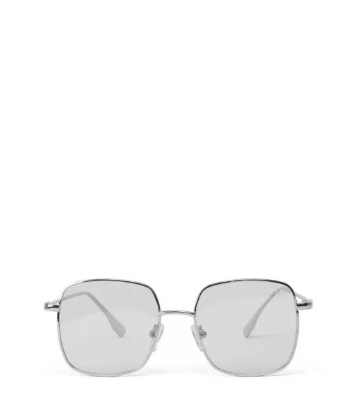 Silver Women Purchase Sunglasses Kayasm Small Square Sunglasses Matt & Nat