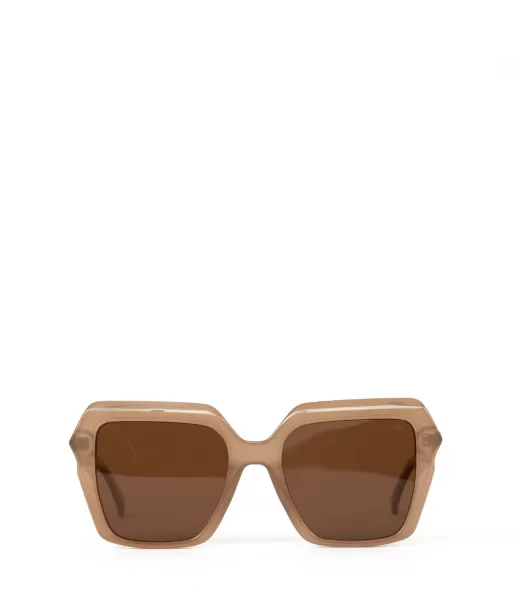 Discount Lois-2 Recycled Square Sunglasses Matt & Nat Nude Women Sunglasses