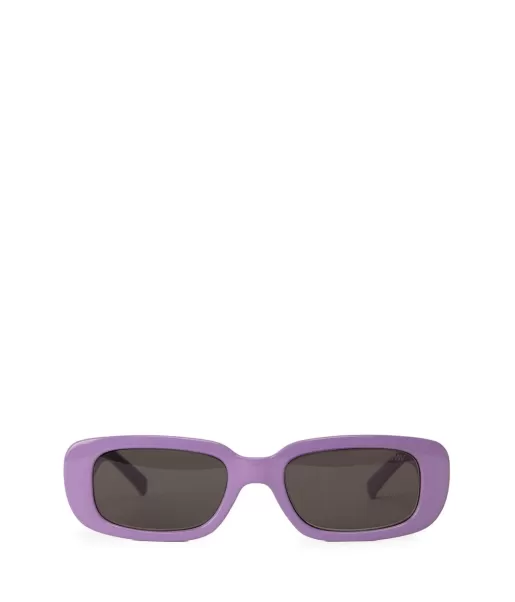 Lilac Sunglasses Advance Women Kiin-2 Recycled Rectangle Sunglasses Matt & Nat