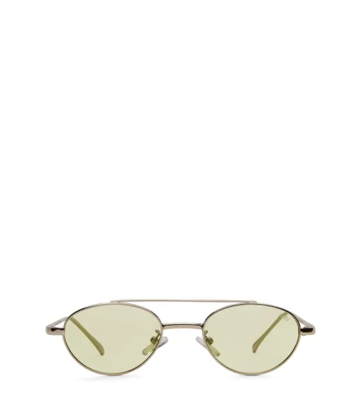 Affordable Green Suzi Oval Sunglasses Matt & Nat Sunglasses Women