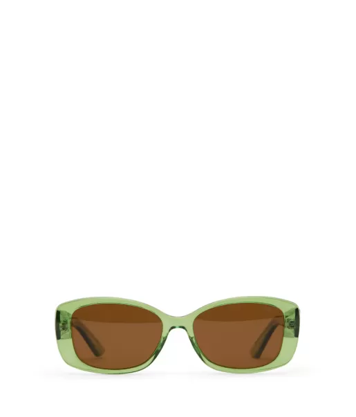 Sunglasses Matt & Nat Online Green Women Norr Square Sunglasses