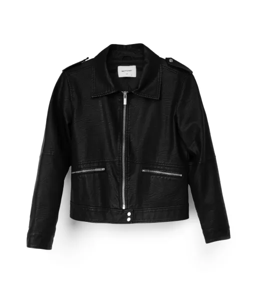 Women Jackets Black Quality Vaughn Vegan Leather Jacket Matt & Nat