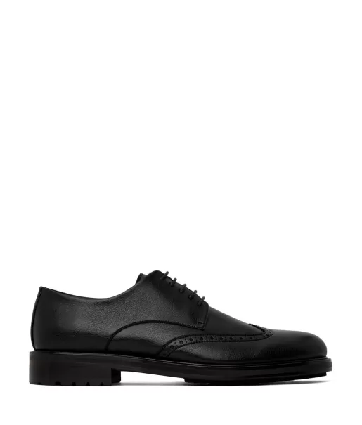 Matt & Nat Footwear Men Gabe Men's Vegan Oxford Shoe Black Sturdy