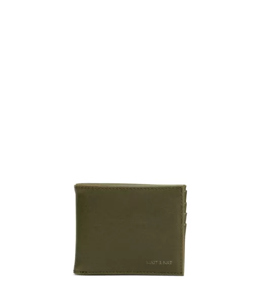 Voucher Matt & Nat Rubben Vegan Folded Wallet - Vintage Olive Wallets Men